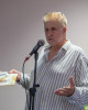 Г-н Савов сподели пред гостите на събитието за пътя извървян в серията от книги БФ Избрано 1 и 2. / © К. Зайков, EFIAP/b